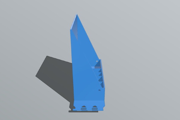 120mm PCI slot fan duct | 3d print model