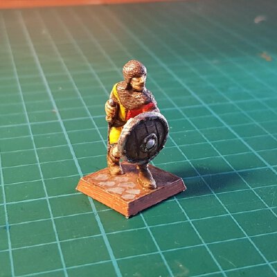 Soldier_knight 28mm (no support needed) | 3d print model