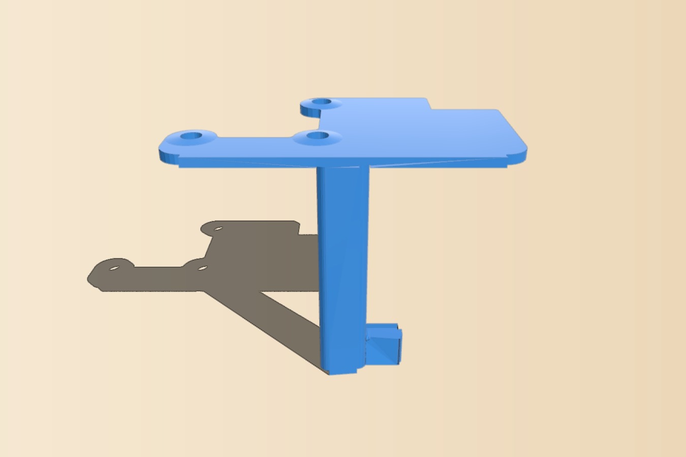 Ender 3 laser support