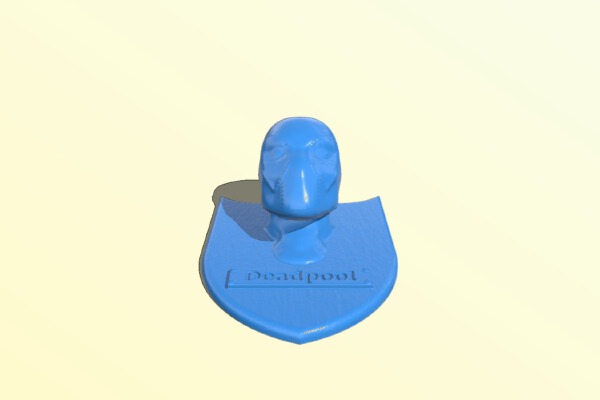 Deadpool Trophy | 3d print model
