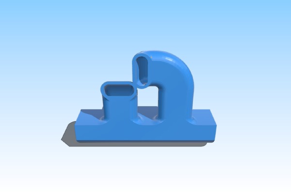 Ender 3 Cooling Fan Slightly Modified for better Airflow | 3d print model