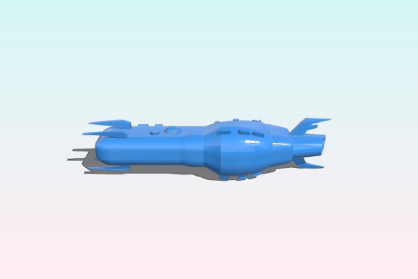 Robotech Masters destroyer | 3d print model