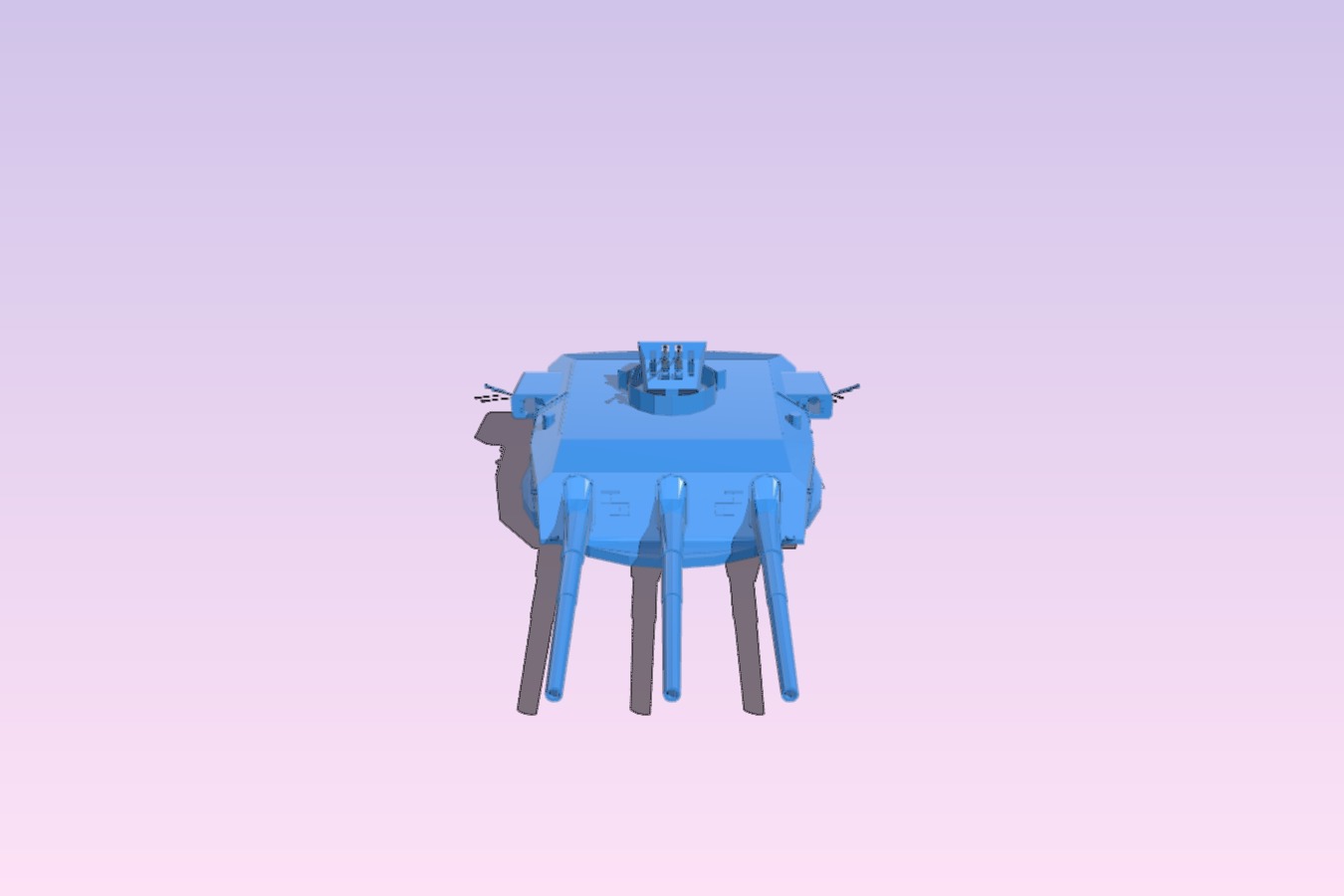 G.Kurfust 1:200 turret