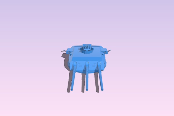 G.Kurfust 1:200 turret | 3d print model