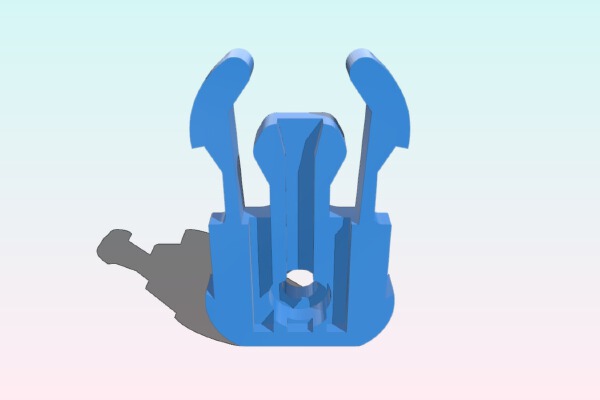 GoPro quick release mount for Sony Action Cam Waterproof case (SPK - AS2) | 3d print model