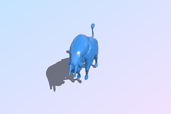 Angry bull | 3d print model