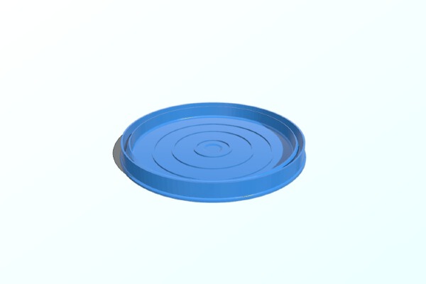 Peugeot 207 Headlight Cap | 3d print model