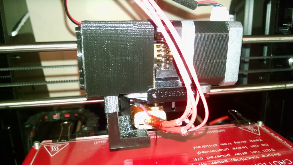 Prusa I3 Geeetech Pro B fan duct for hotend