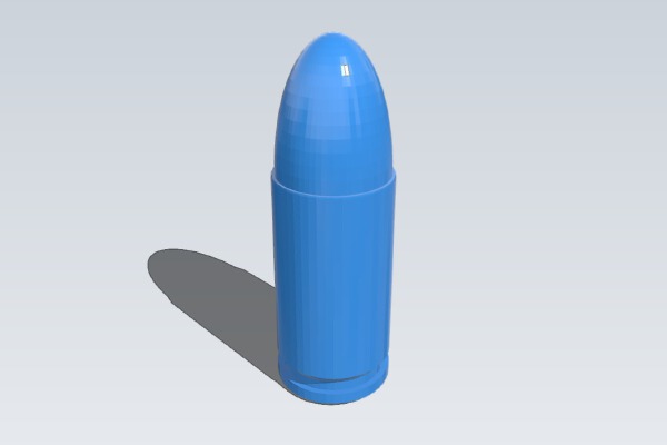 9x19mm para bullet | 3d print model