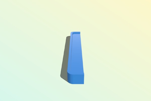 Apple Magic Keyboard 2 risers | 3d print model