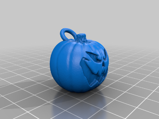 Keychain Pumpkin | 3d print model