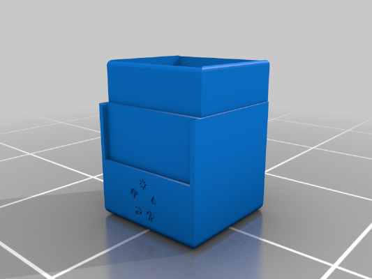 Commander Deck Box with General Slot | 3d print model