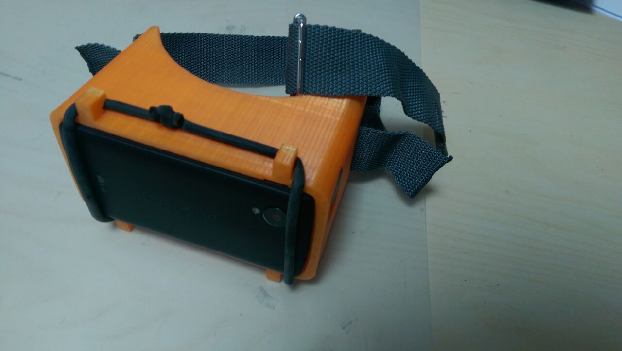 VR Goggles _ mask for NEXUS 5 with google cardboard parts.
