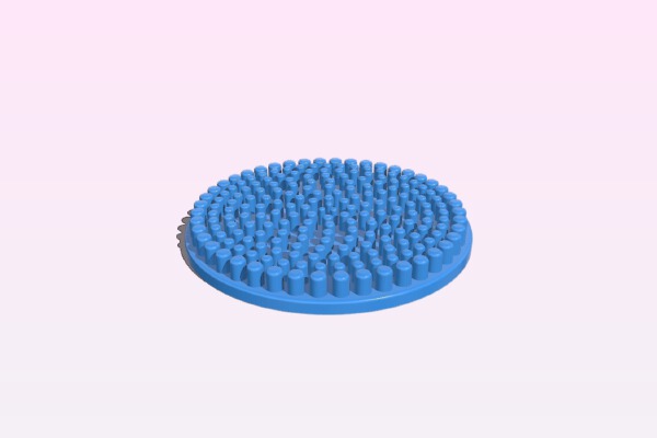 Basic Painter's Puck - Brush Cleaner | 3d print model