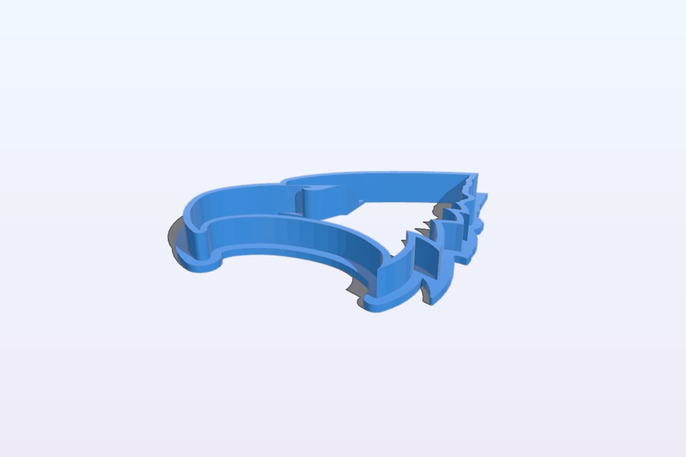 Georgia Southern Eagle Cookie Cutter