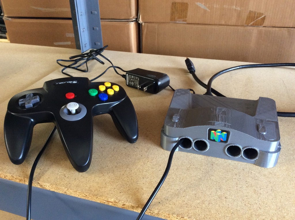 Nintendo N64 Raspberry Pi Case