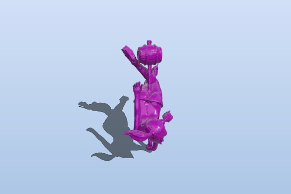 Miss Harley Quinn funny | 3d print model