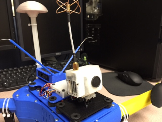 Intagrated FPV camera and transmitter box. | 3d print model