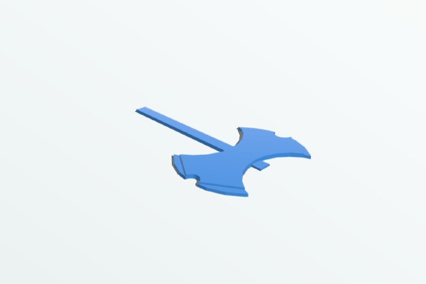 Viking Battle Axe | 3d print model