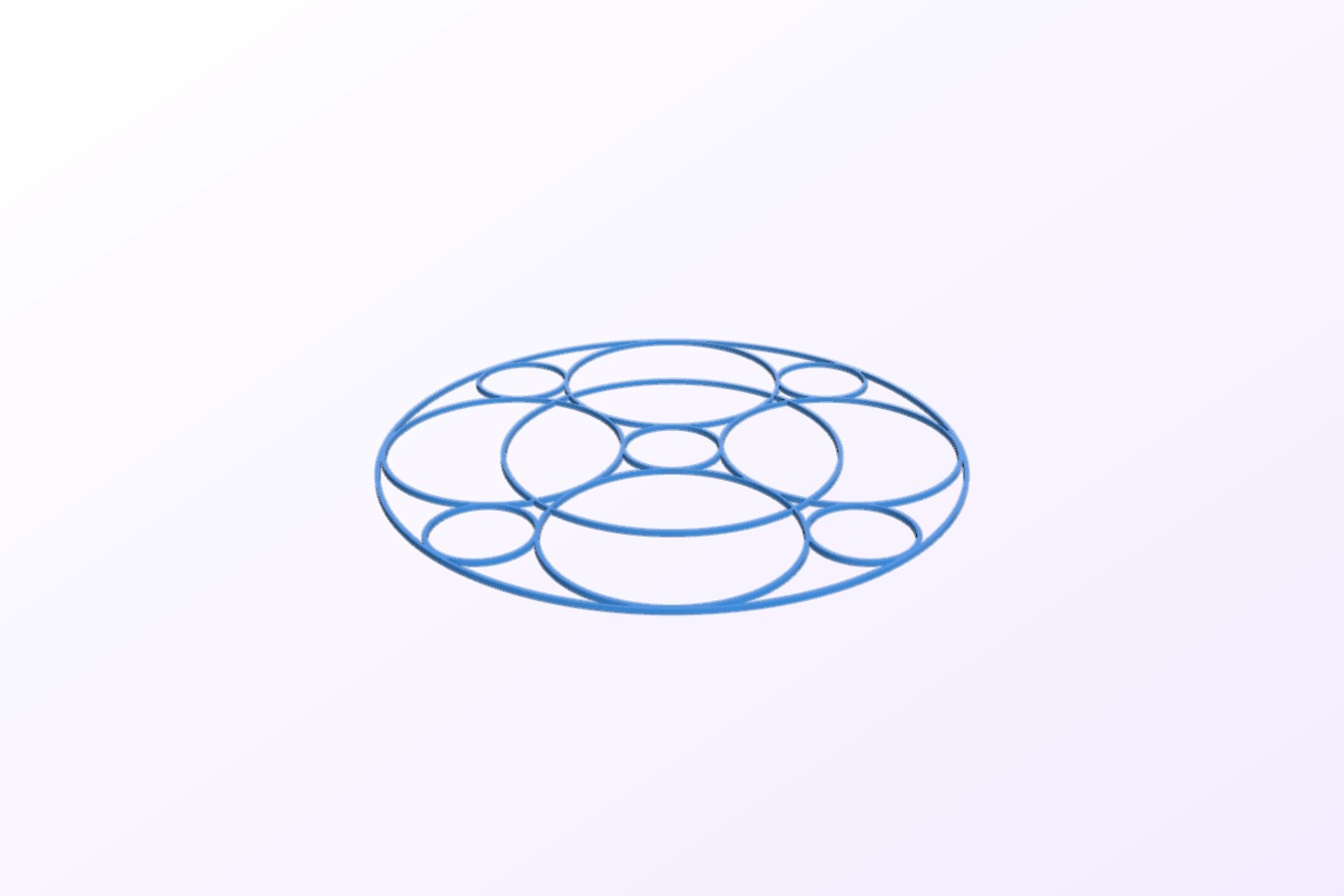 Beautiful Circles (Delta Calibration Tests Patterns)