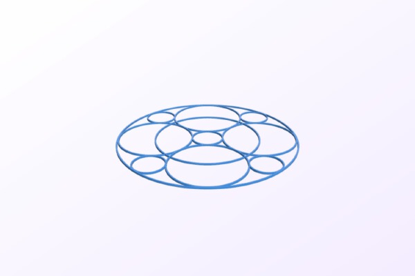 Beautiful Circles (Delta Calibration Tests Patterns) | 3d print model