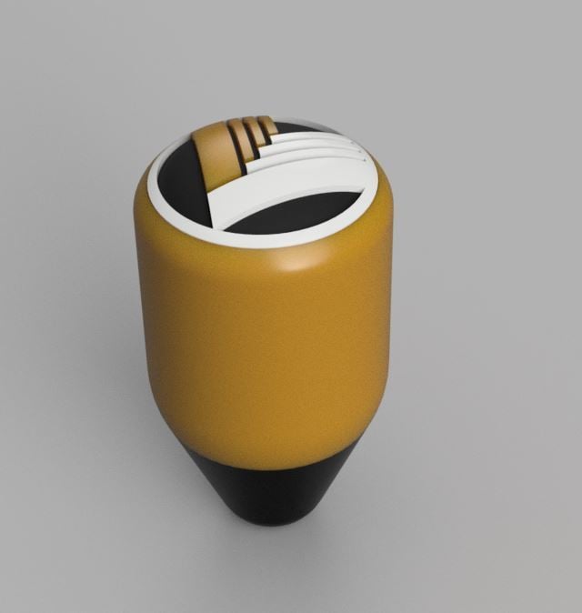 Logitech G27 Shift Knob With Eunos Roadster Emblem