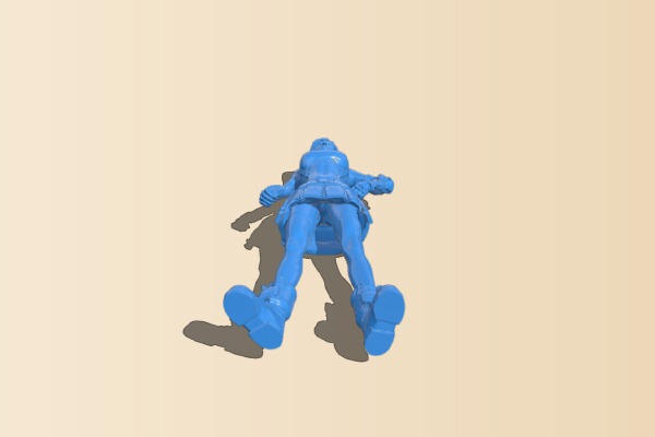 Miss Tifa | 3d print model