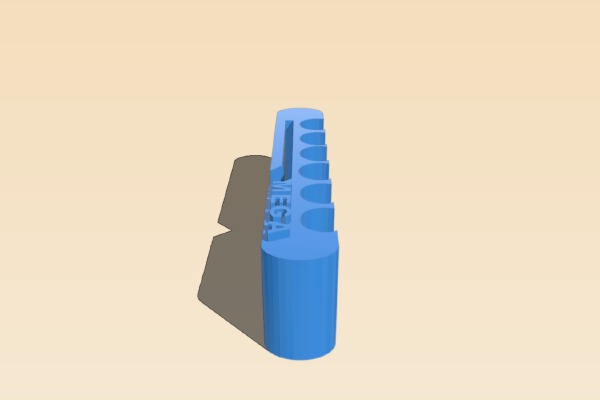 Nerf Mega Dart Pocket Clip | 3d print model