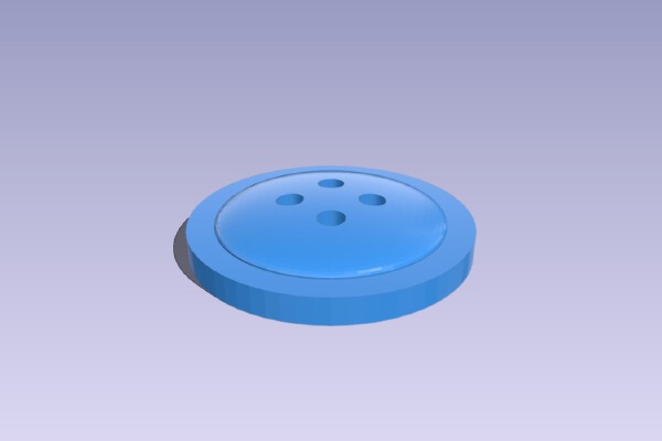 My Customized Parametric Button Generator - Metric Edition | 3d print model