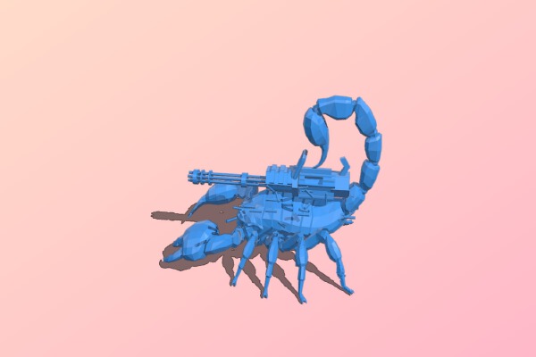Scorpio halo | 3d print model