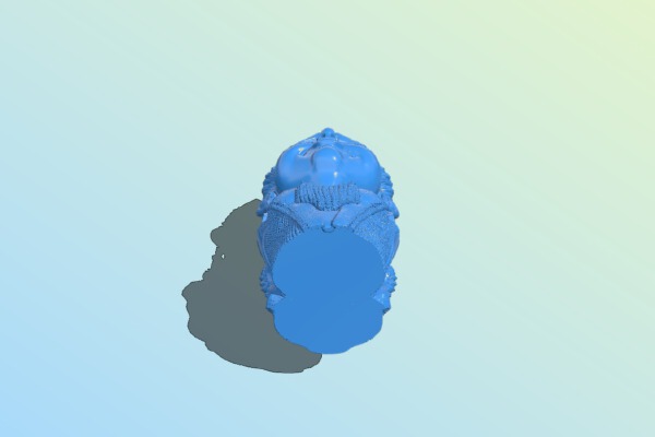 The cheerful pilot | 3d print model