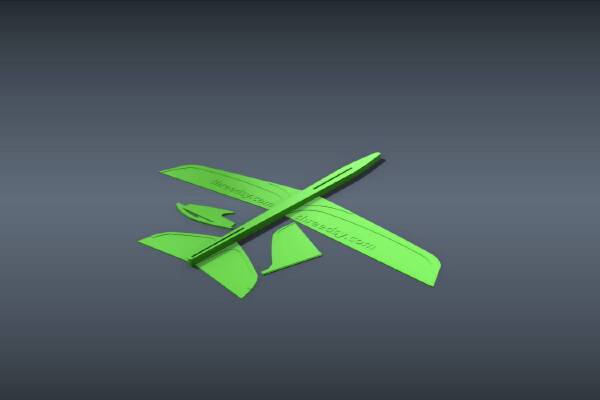 Stratos Glider | 3d print model