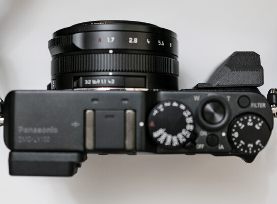 Panasonic Lumix LX100 handgrip | 3d print model