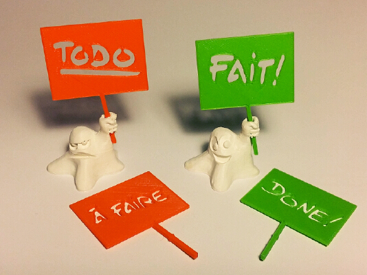 Strike Blob TODO _  A FAIRE  panels | 3d print model