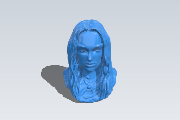 Keira knightley women | 3d print model