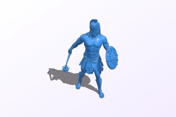 Mr gladiator figurine | 3d print model