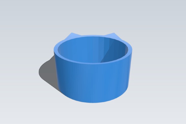 Cat Bowl | 3d print model
