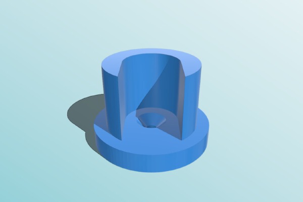 Curtain Rod _ Dowel Holder | 3d print model