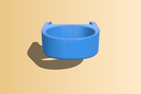 Ruger 22_45 charging handle | 3d print model