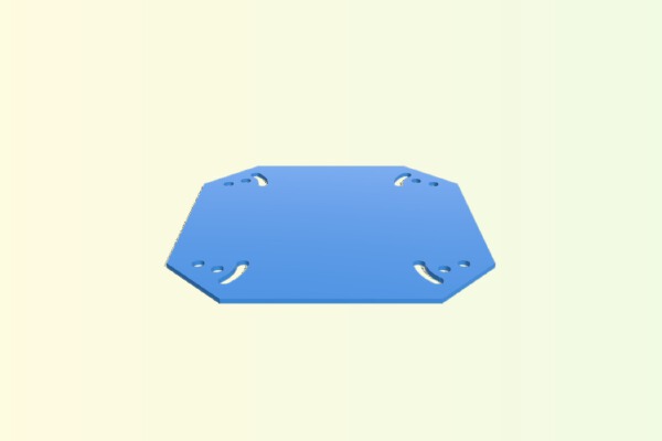 3D Printable Quick-Connect Quadcopter | 3d print model