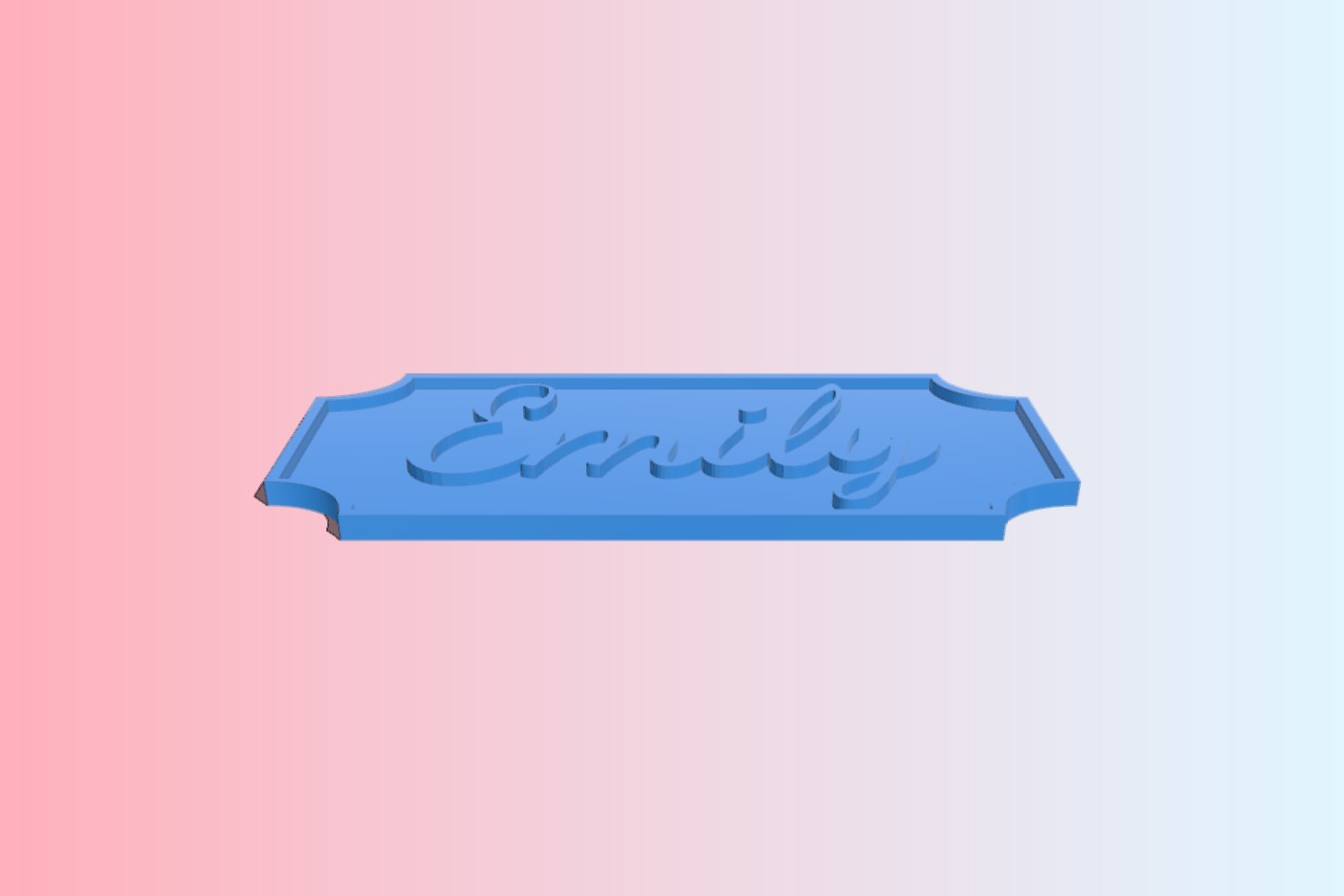 Emily Nameplate