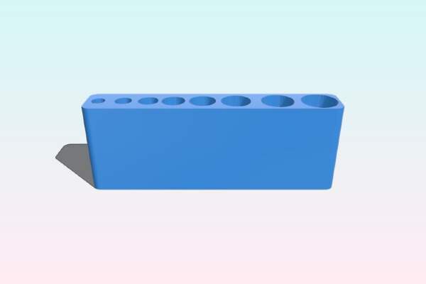 Metric drill index | 3d print model