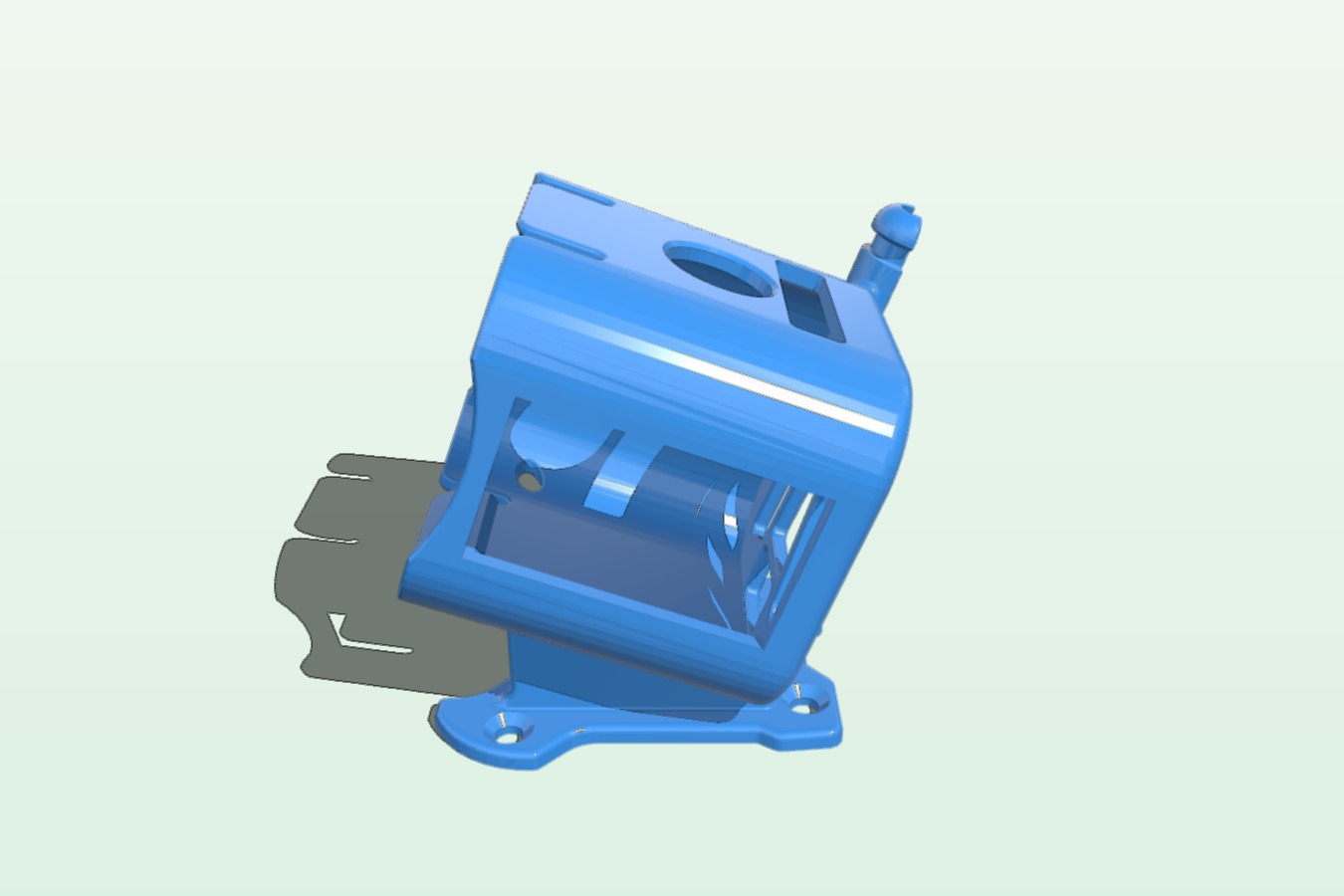 GoPro Session mount with immortal T for GEPRC Mark4