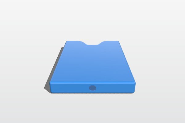 HDD 2.5 Protective Sleeve | 3d print model