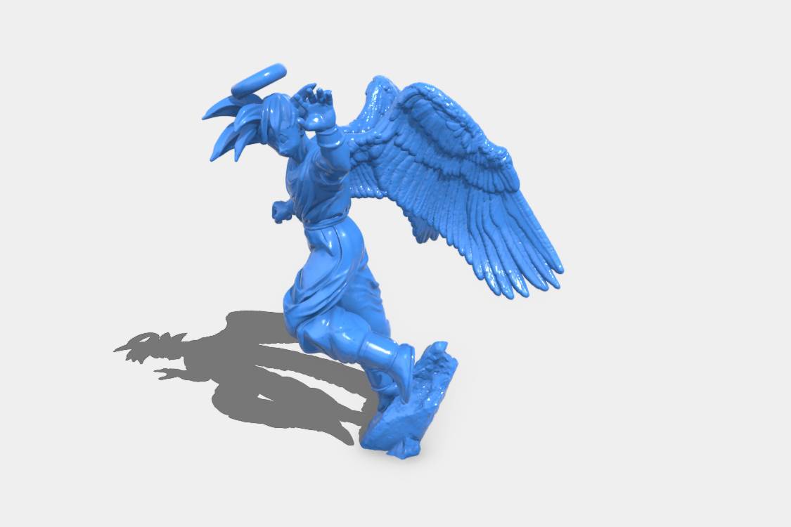 Angel Wing Goku | 3d print model