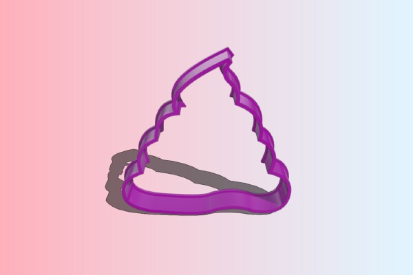 poop Cookie Cutter | 3d print model