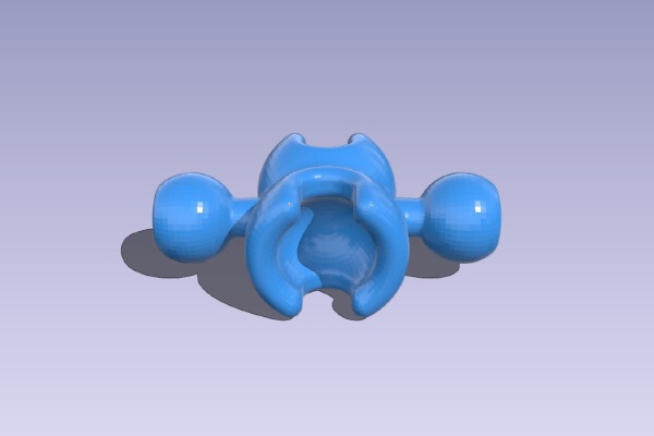 2 Ball 2 Socket Joint | 3d print model