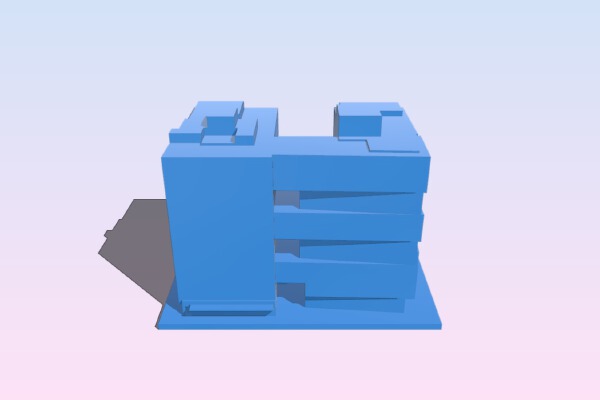 1900 First Avenue | 3d print model