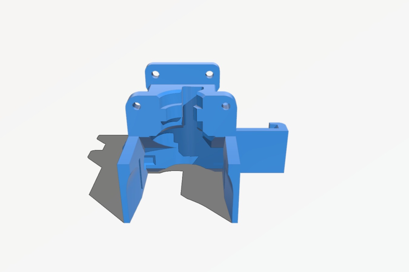 BantaMount adapted to Anycubic Chiron (For V6 with Volcano)
