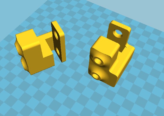 Z axis stabilizer - Prusa i3 (Geeetech Pro X) | 3d print model